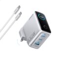 Anker 100W 3-Port GaN Charger with Smart Display